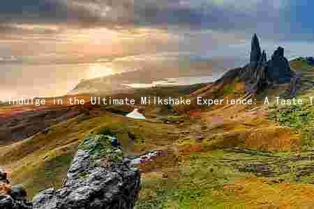 Indulge in the Ultimate Milkshake Experience: A Taste Test and Value Analysis