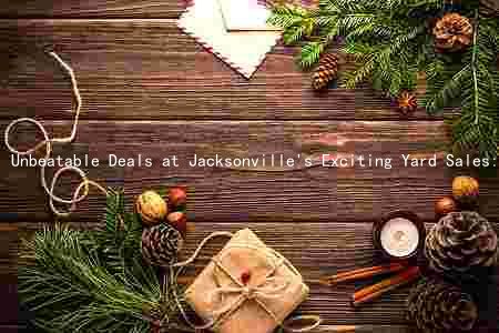 Unbeatable Deals at Jacksonville's Exciting Yard Sales: Dates, Times, and More