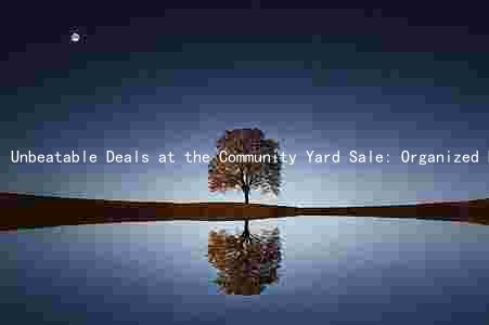 Unbeatable Deals at the Community Yard Sale: Organized by Local Charity, Happening This Weekend at the Park