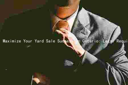 Maximize Your Yard Sale Success in Ontario: Legal Requirements, Pricing Strategies, and Promotion Tactics