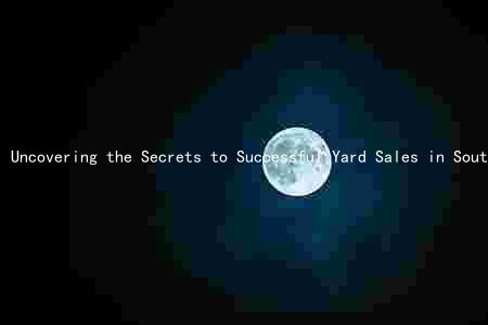 Uncovering the Secrets to Successful Yard Sales in Southeast Missourian Area: Tips, Tricks, and Insights